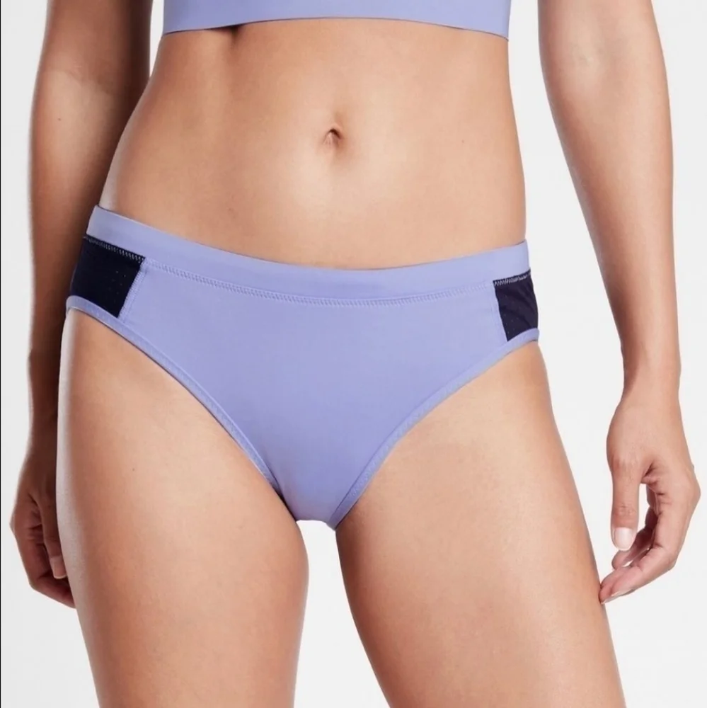 Athleta Cross Train Bikini Bottom Internal Drawcord at The‎ Waist